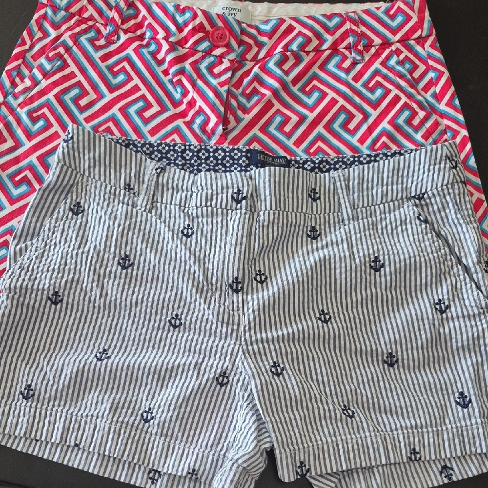 Nautica And crown & Ivy Shoets Women Size 4